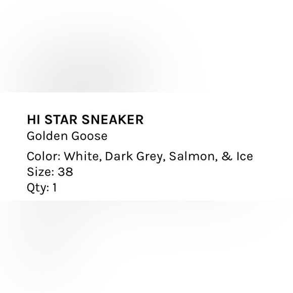 EUC Golden Goose Hi Star - Picture 11 of 11